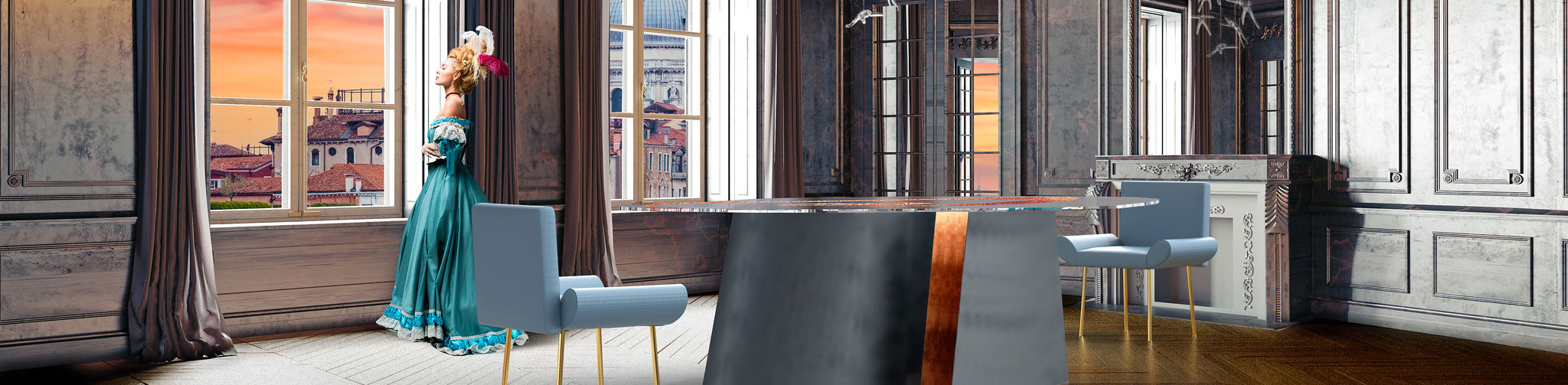 UNICA creation in an elegant interior